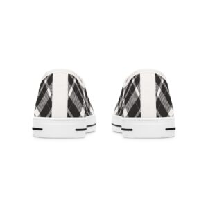 Plaid Women’s Low Top Sneakers