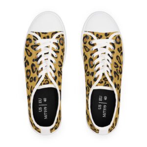 Leopard Women’s Low Top Sneakers