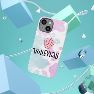 Watercolor Volleyball Case Impact-Resistant Cases