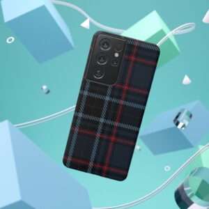 Plaid Design Impact-Resistant Cases