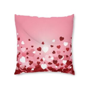 Valentine’s Day Tufted Floor Pillow, Square