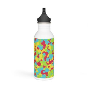 Rainbow circle Pattern Stainless Steel Water Bottle