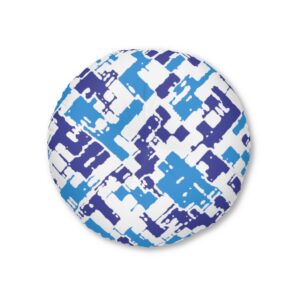 Camo Tufted Floor Pillow, Round