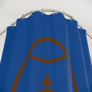 Personalized Football Shower Curtain