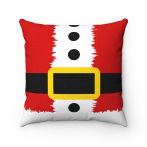 Santa claus Pillow –  Santa Suit Pillow –  Christmas Pillow – Spun Polyester Square Pillow