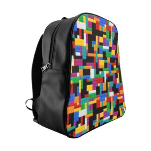 Building Blocks School Backpack
