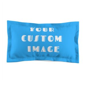 Your Custom Design/Image – Design Your Own – Microfiber Pillow Sham – Custom Bedding