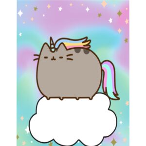 Cute Girl Unicorn Themed Microfiber Duvet Cover