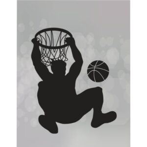 Basketball Dunk Microfiber Duvet Cover