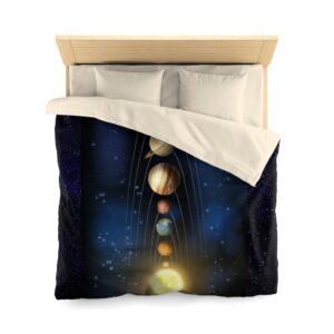 Solar System Microfiber Duvet Cover