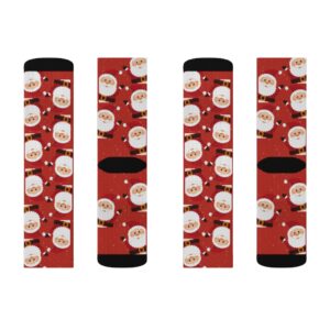 Santa Claus Sublimation Socks