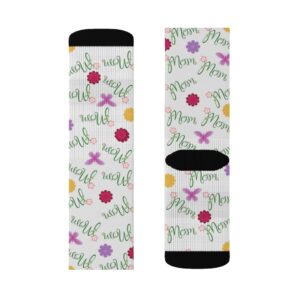 Mom Socks – Mother’s Day Socks – Mother’s Day Gift – Sublimation Socks