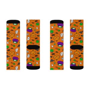 Fun Cute Halloween Socks – Sublimation Socks