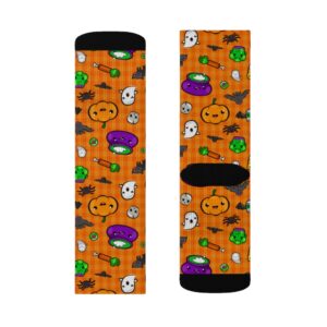 Fun Cute Halloween Socks – Sublimation Socks