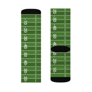 Football field socks – Football field yardline – Sublimation Socks