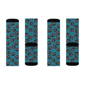 Camera Socks – Photographer Gift – Loves Photography – Sublimation Socks