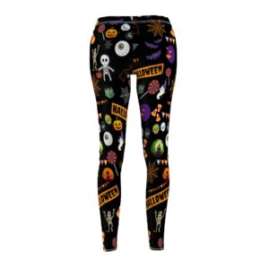 Fun Halloween Black Women’s Cut & Sew Casual Leggings