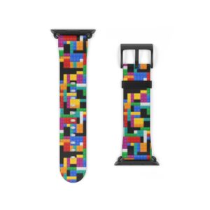 Building Blocks Themed Watch Band